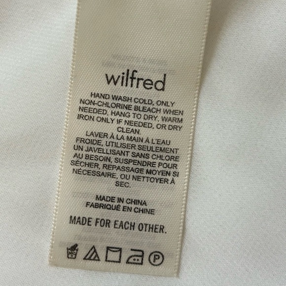 Wilfred Fable Linen Dress in matte pearl size 4 - Picture 8 of 11